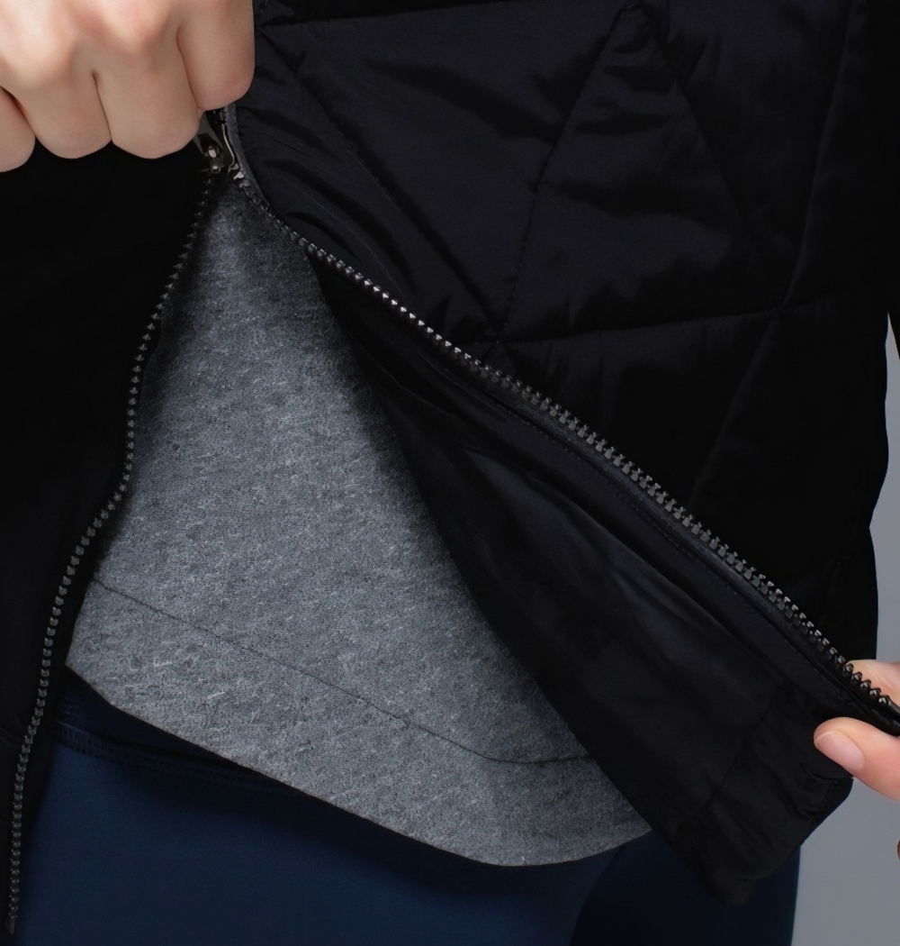 Lululemon Fluffed Up Pullover Black 4 - Picture 3 of 8